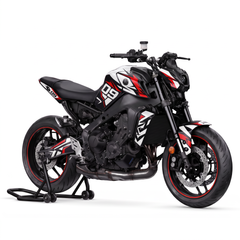 Kit Vinilos Yamaha MT-09 & SP (2021-2023) - Rebel Rojo