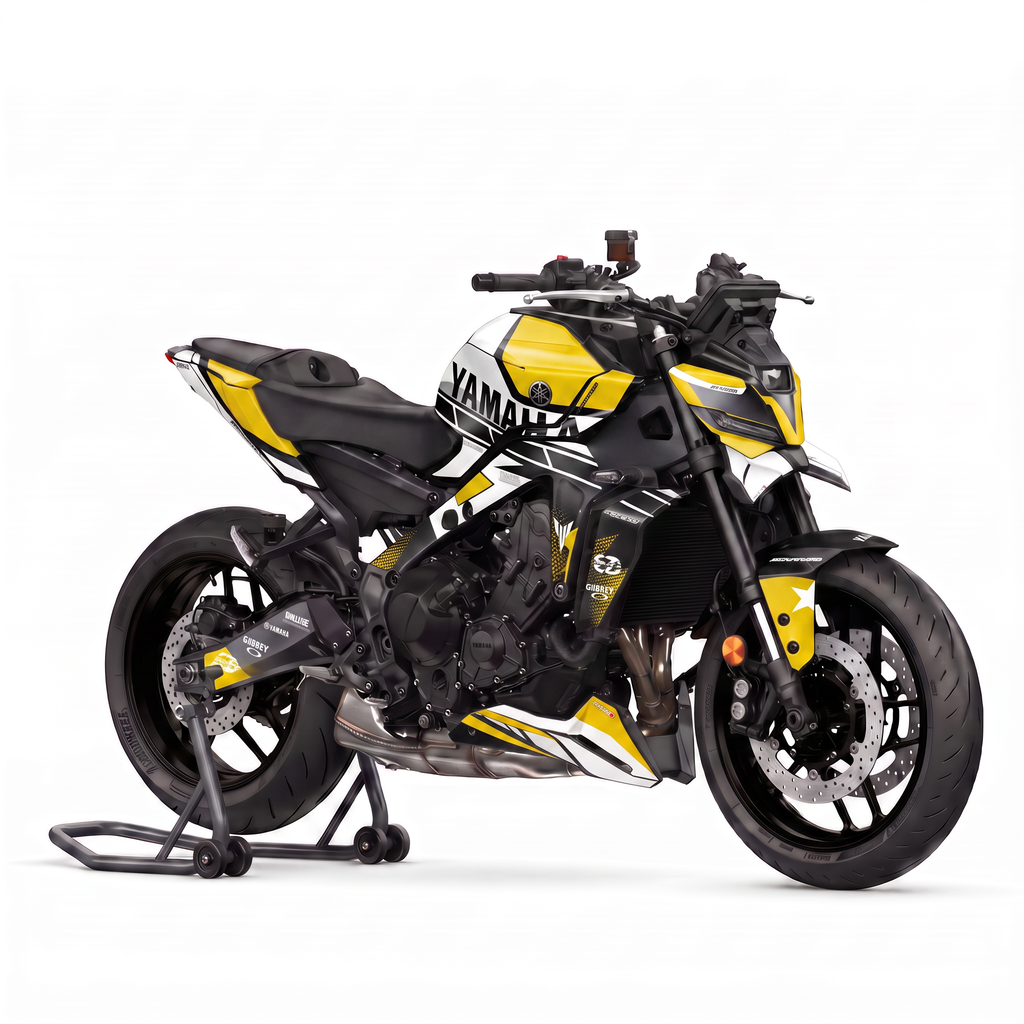 Kit adhesivos Yamaha MT-09 & SP - Yellow & White