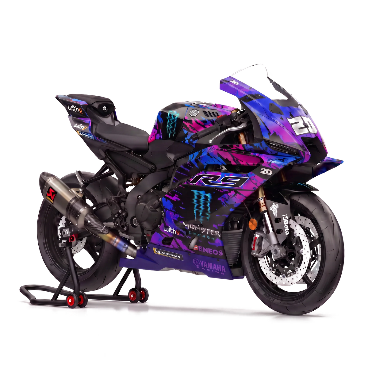 Kit adhesivos Yamaha R9 - Lemans Purple