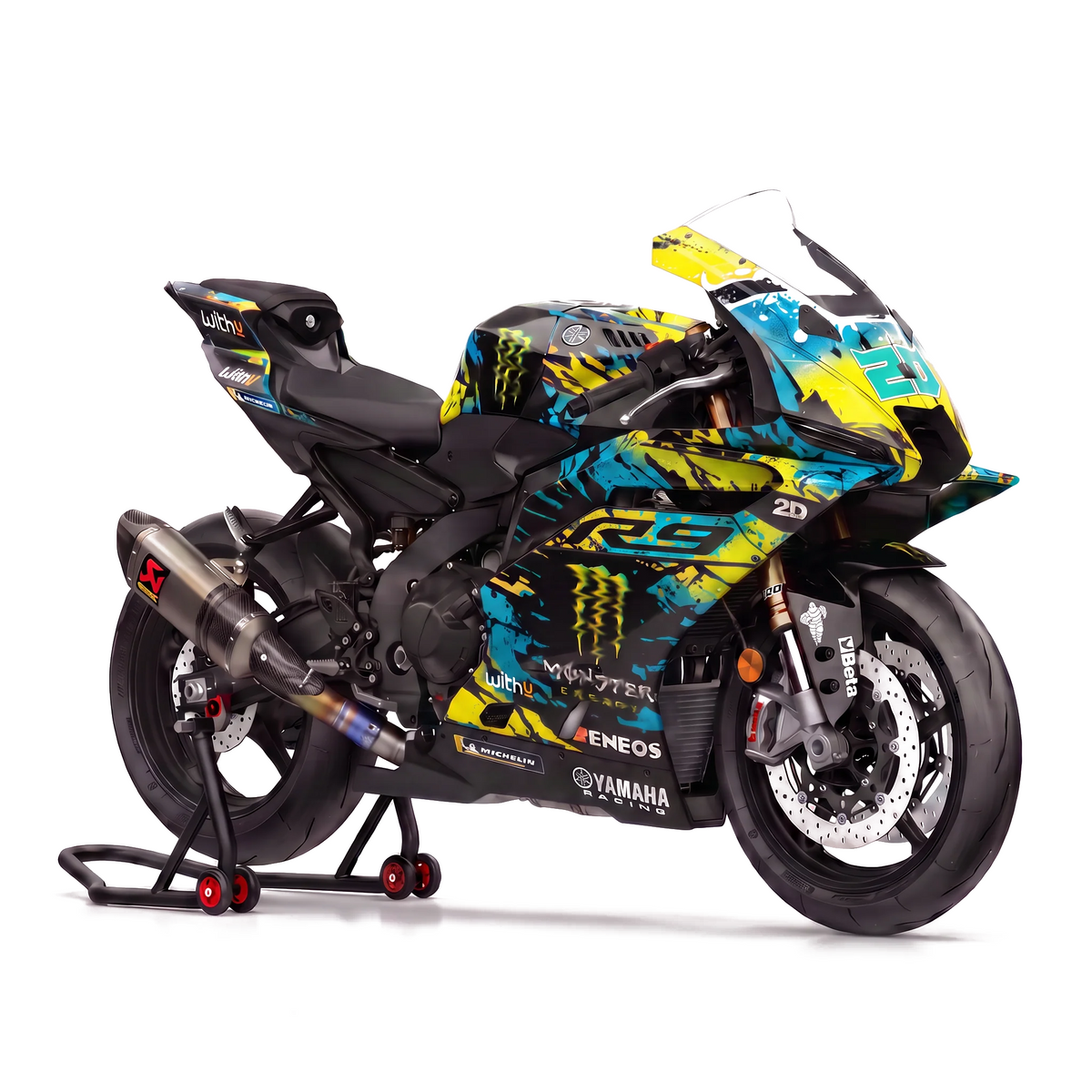 Kit adhesivos Yamaha R9 - Lemans Yellow