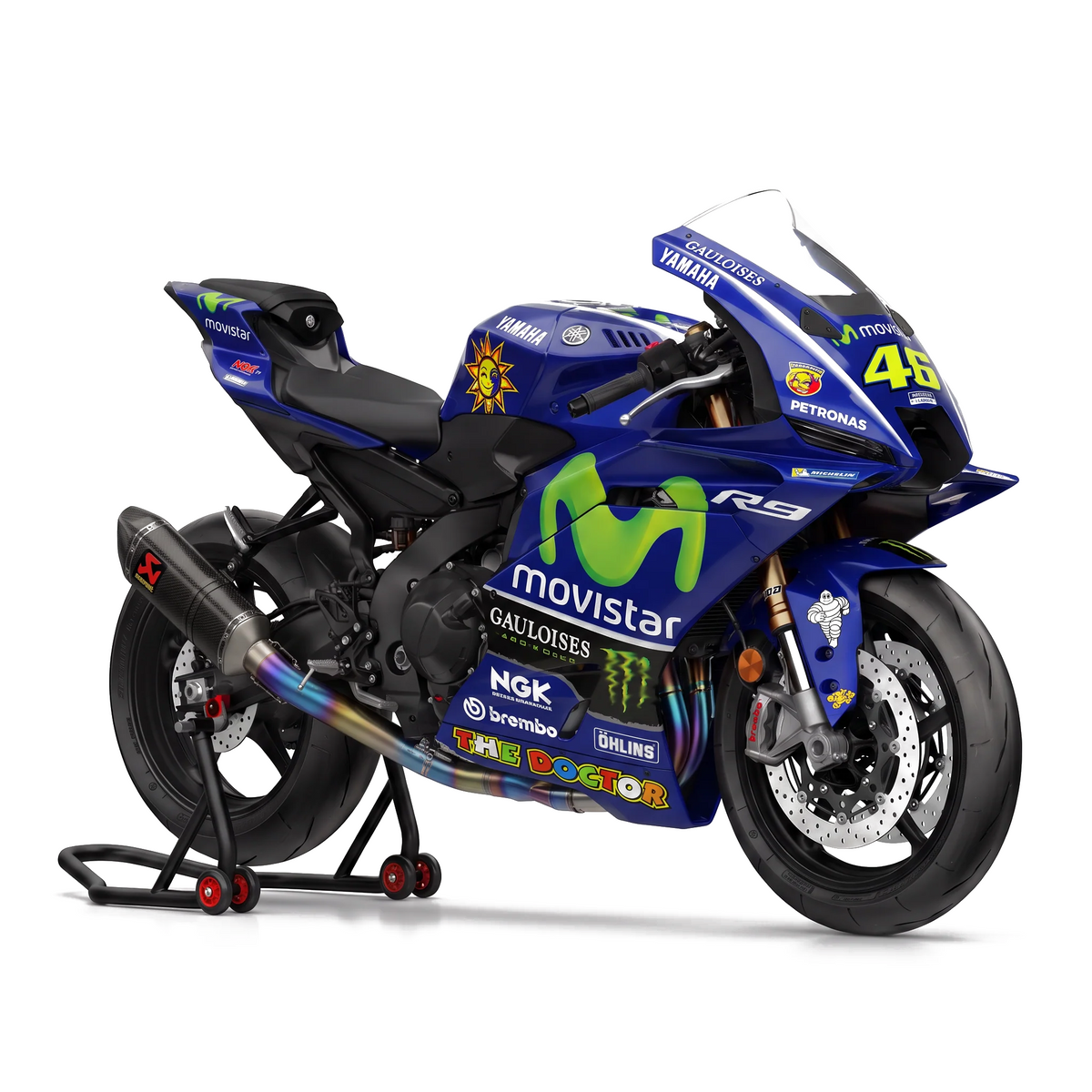 Kit adhesivos Yamaha R9 - Movistar
