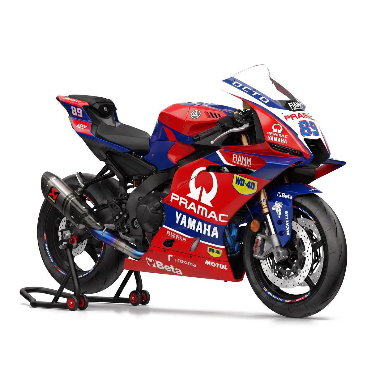 Kit adhesivos Yamaha R9 - Pramac