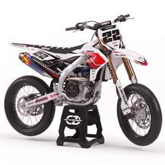 Yamaha Supermoto Decal Kit - Racing Red