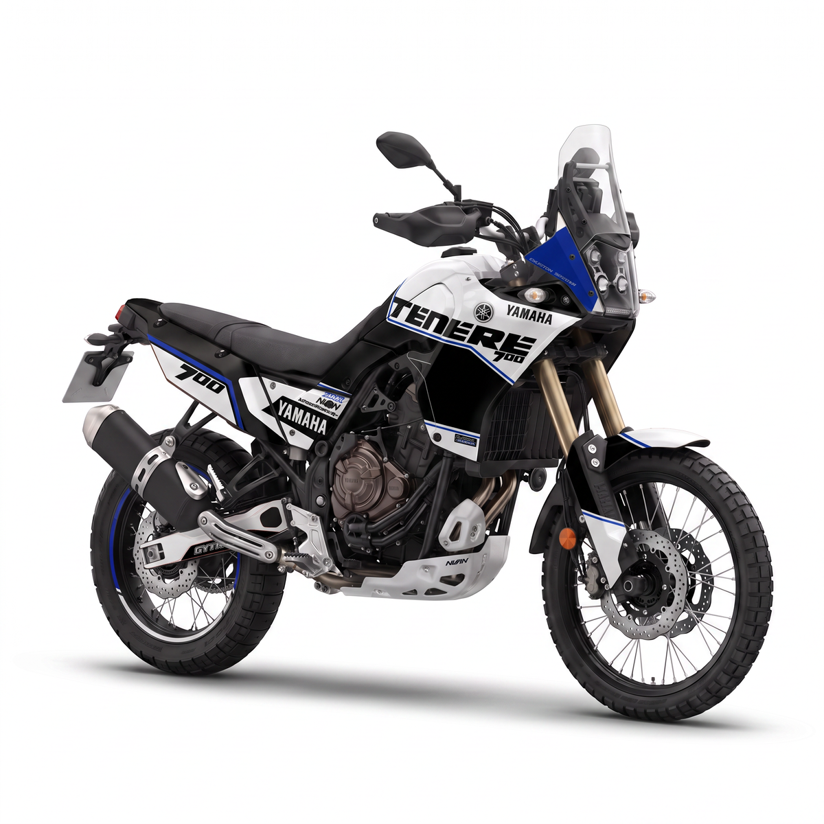Kit adhesivos Yamaha Ténéré 700 (2019-2026) - Ice Blue