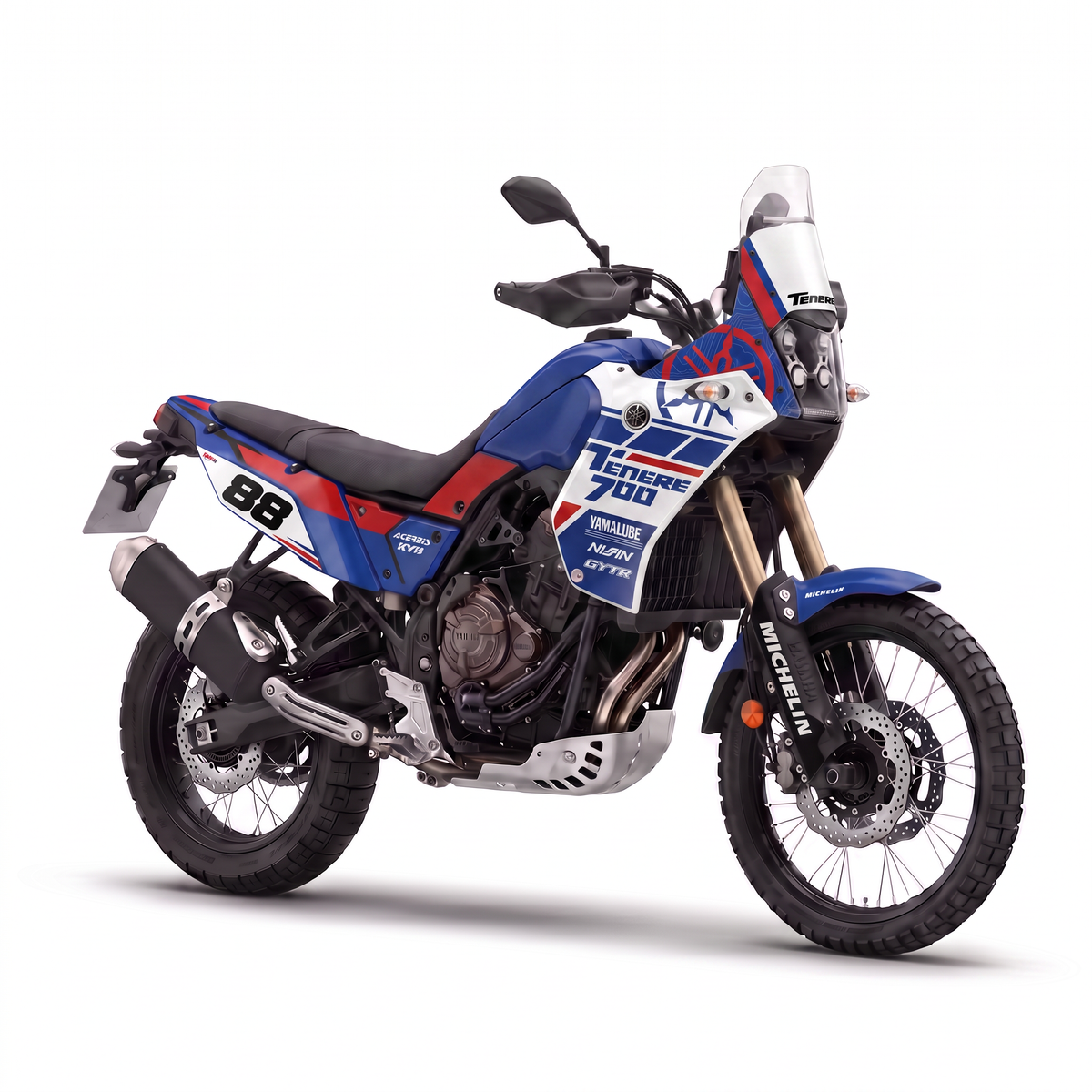 Kit adhesivos Yamaha Ténéré 700 (2019-2026) - Rally Classic