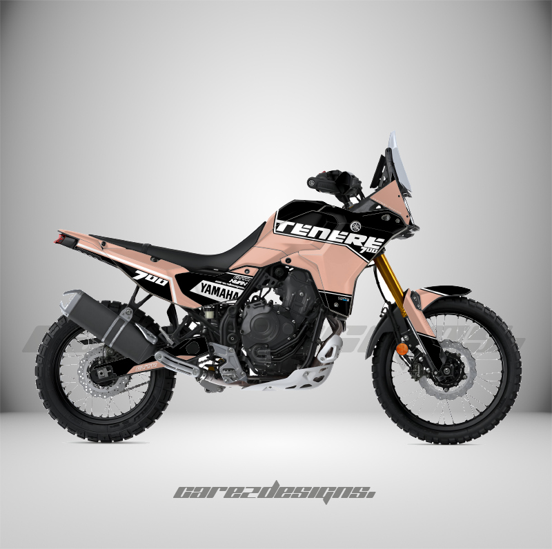 Kit Adhesivos Yamaha Tenere 700 (2019-2026)-Salmon