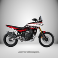 Kit Adhesivos Yamaha Tenere 700 (2019-2026)-Paint Red