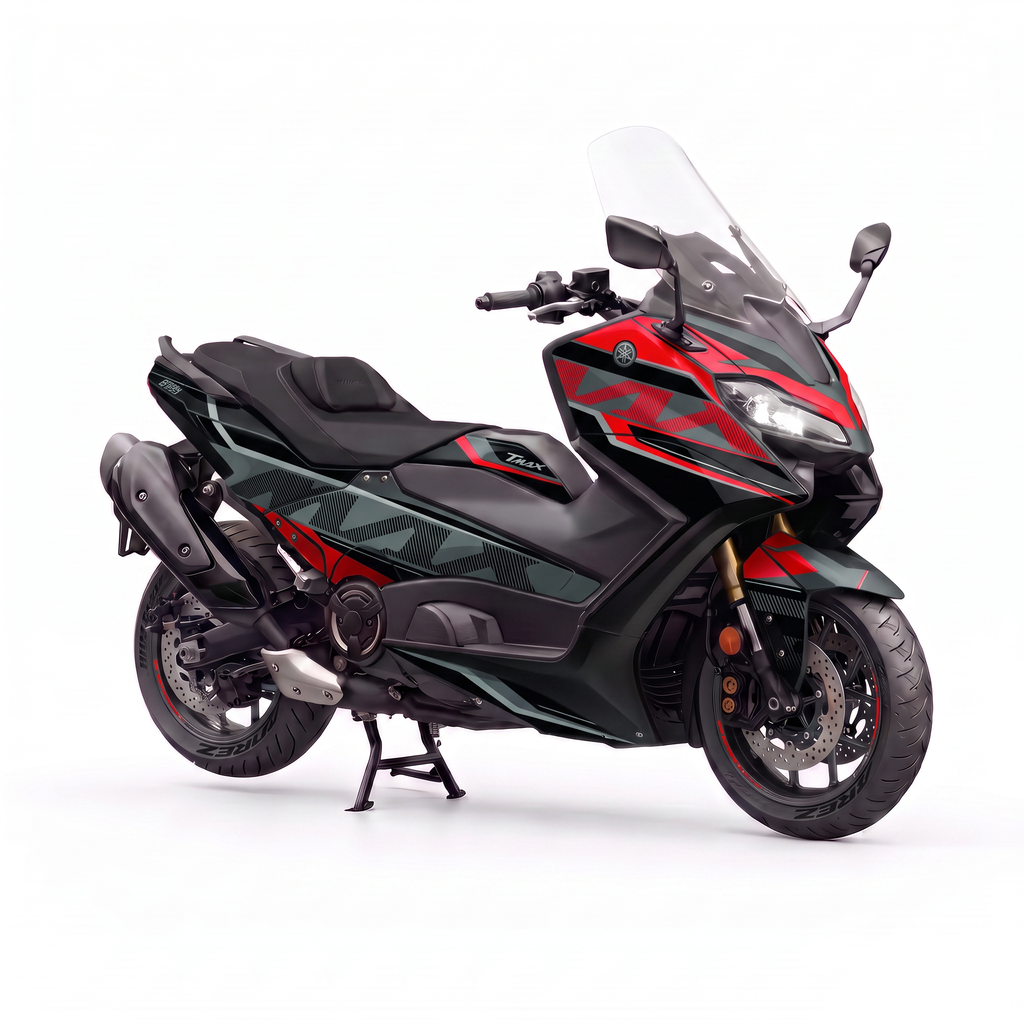 Kit adhesivos Yamaha TMAX - Apex Red