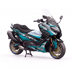 Yamaha TMAX (2008-2026) Graphics Kit - GYTR Cyan