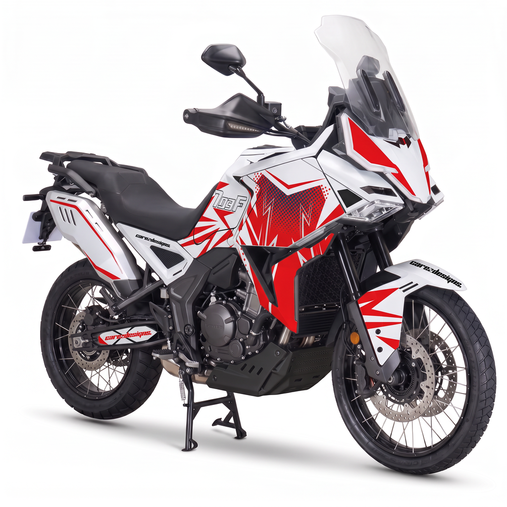 Kit adhesivos Zontes 703F (2024-2026) - Red Phantom