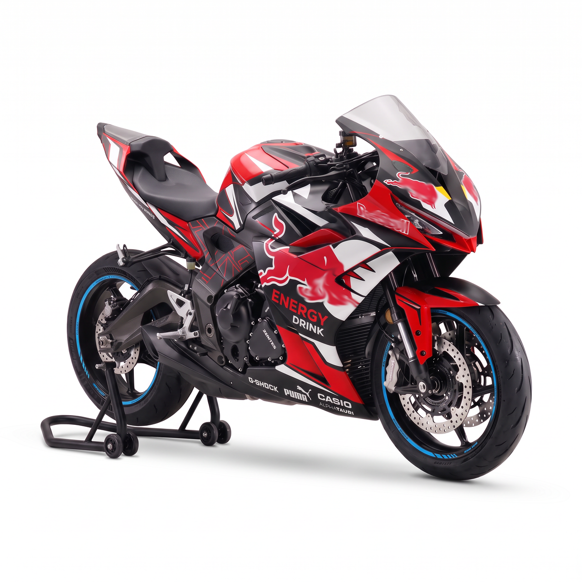 Kit adhesivos Zontes 703RR (2025-2026) - Bull Red