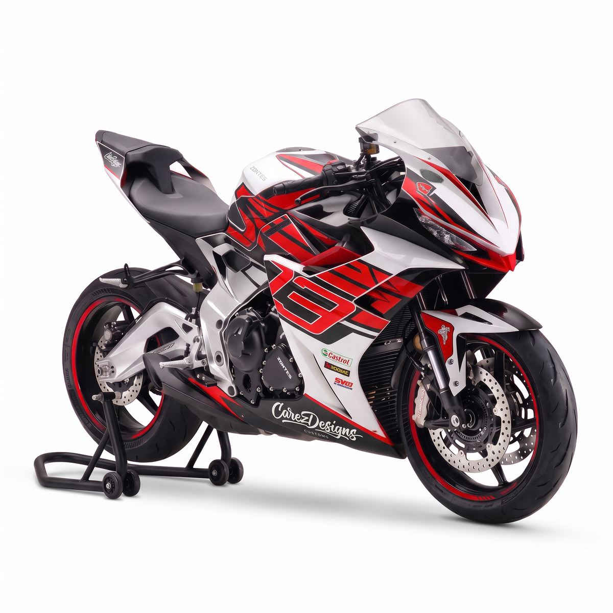 Kit adhesivos Zontes 703RR (2025-2026) - Carez Customs