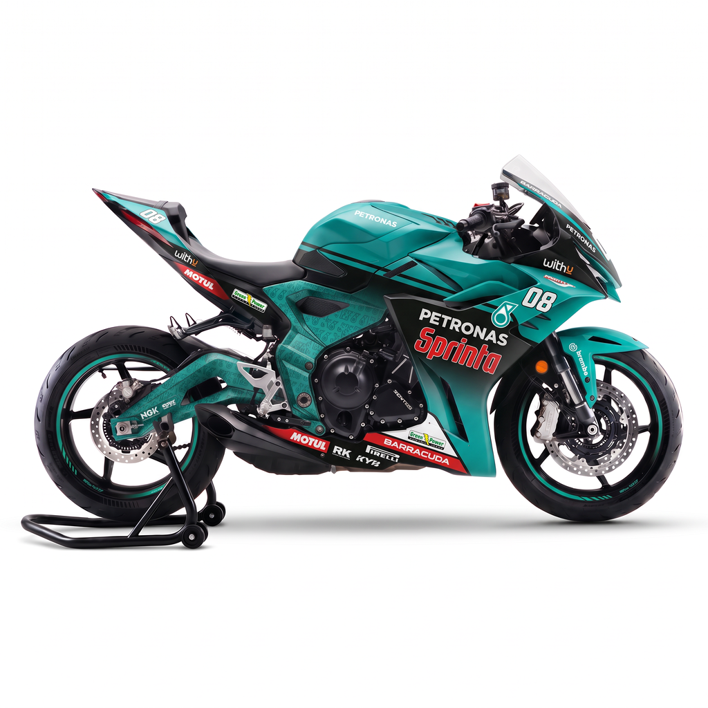 Vinilos Zontes 703RR (2025-2026) - Petronas, vista lateral