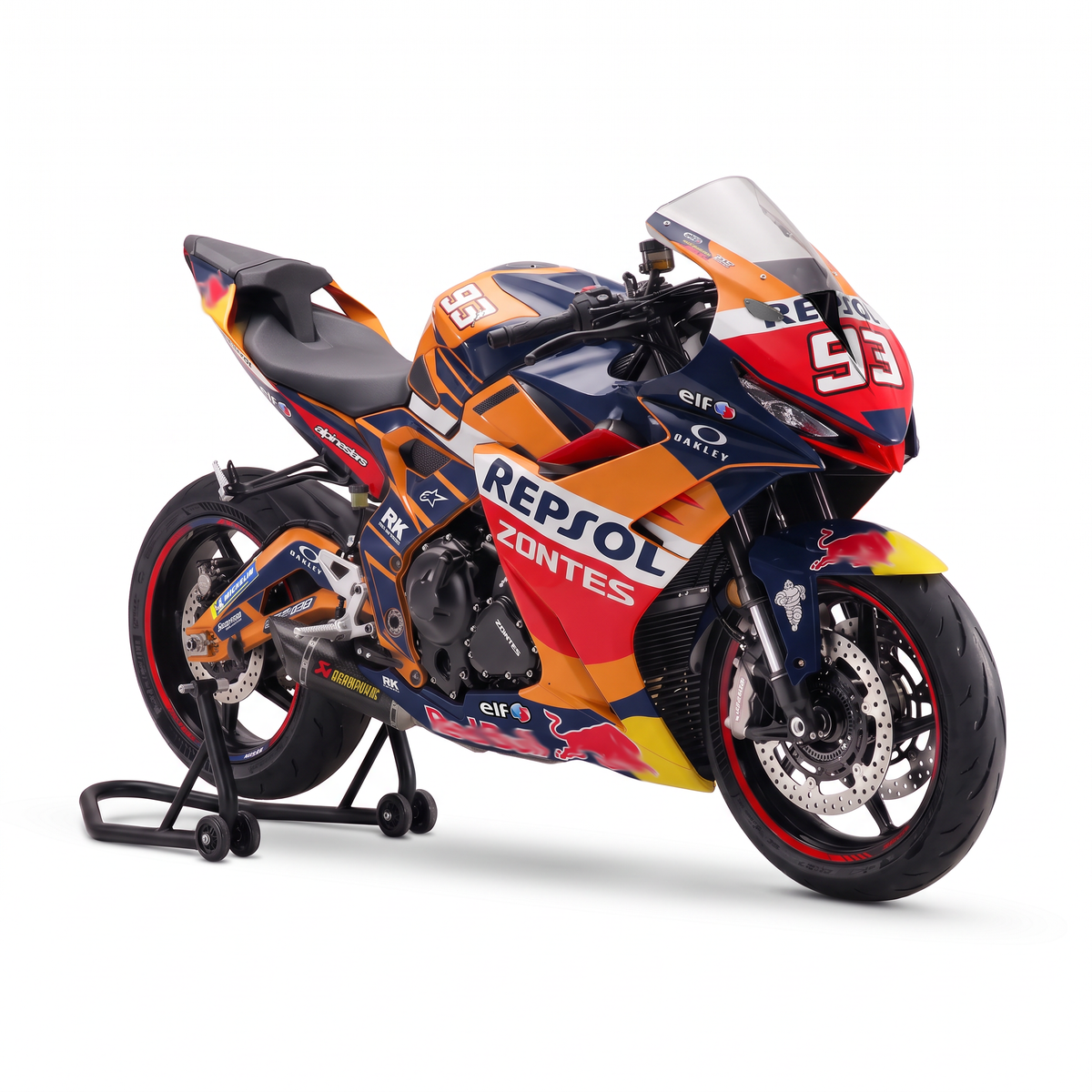 Kit adhesivos Zontes 703RR (2025-2026) - Repsol