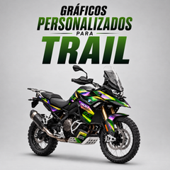 Custom Sticker Kit for Trail Motorcycle