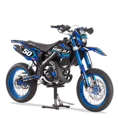 Rieju MRT 50 (2009-2021) Graphics Kit - Deep Blue