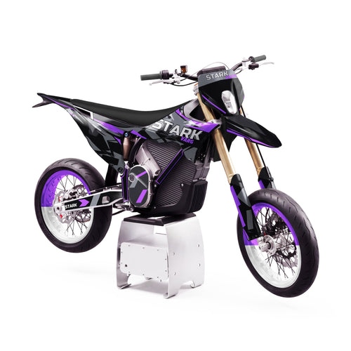 Morado y Negro