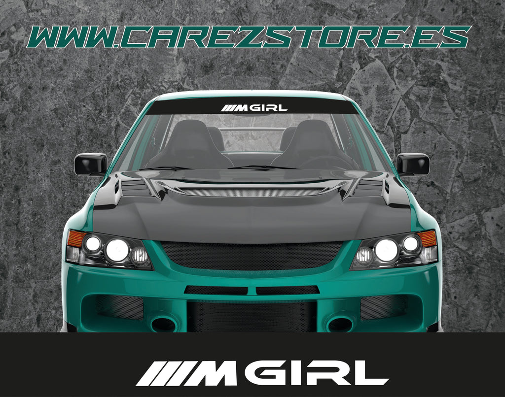 parasol vinilo MGIRL  NEGRO