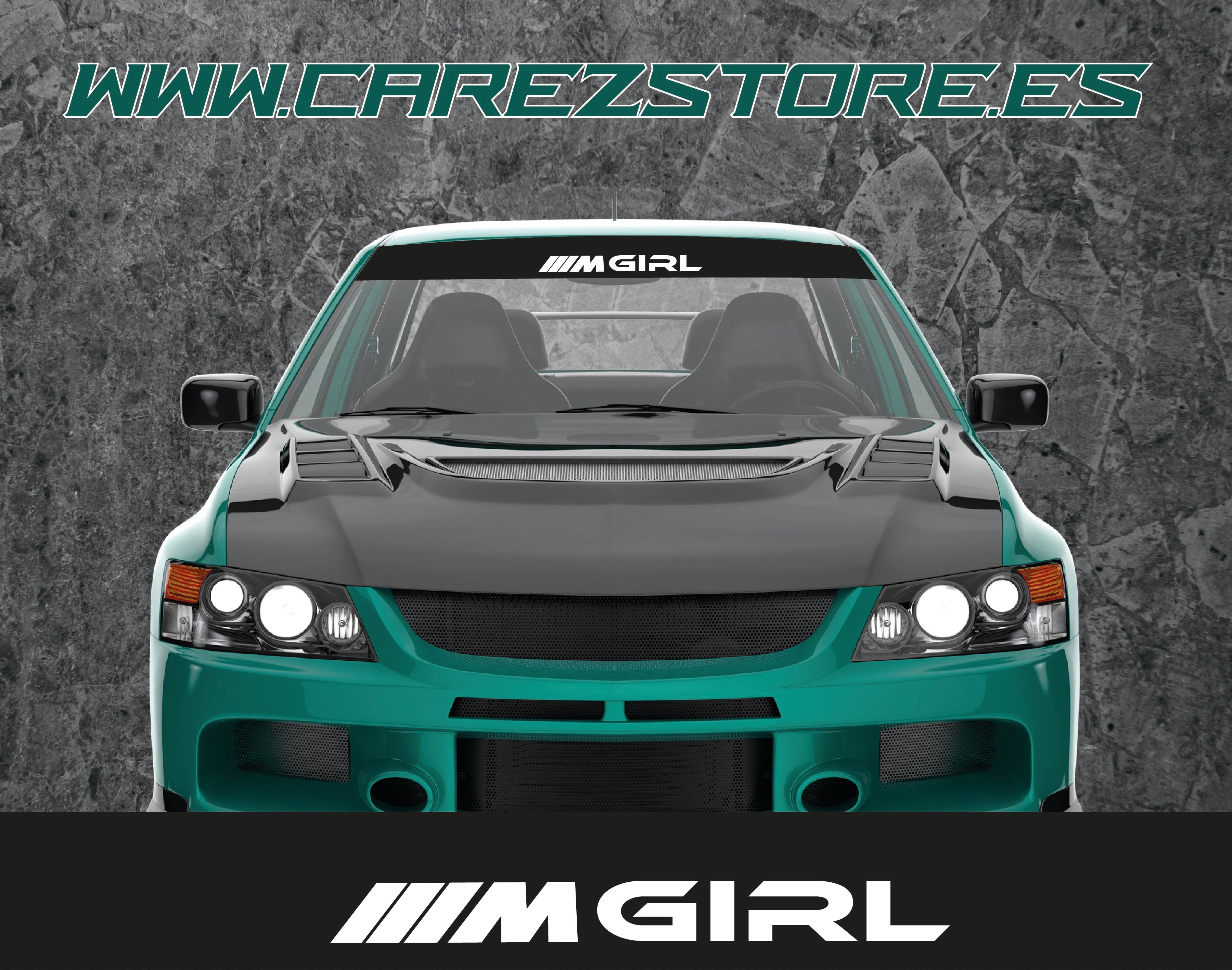 parasol vinilo MGIRL  NEGRO