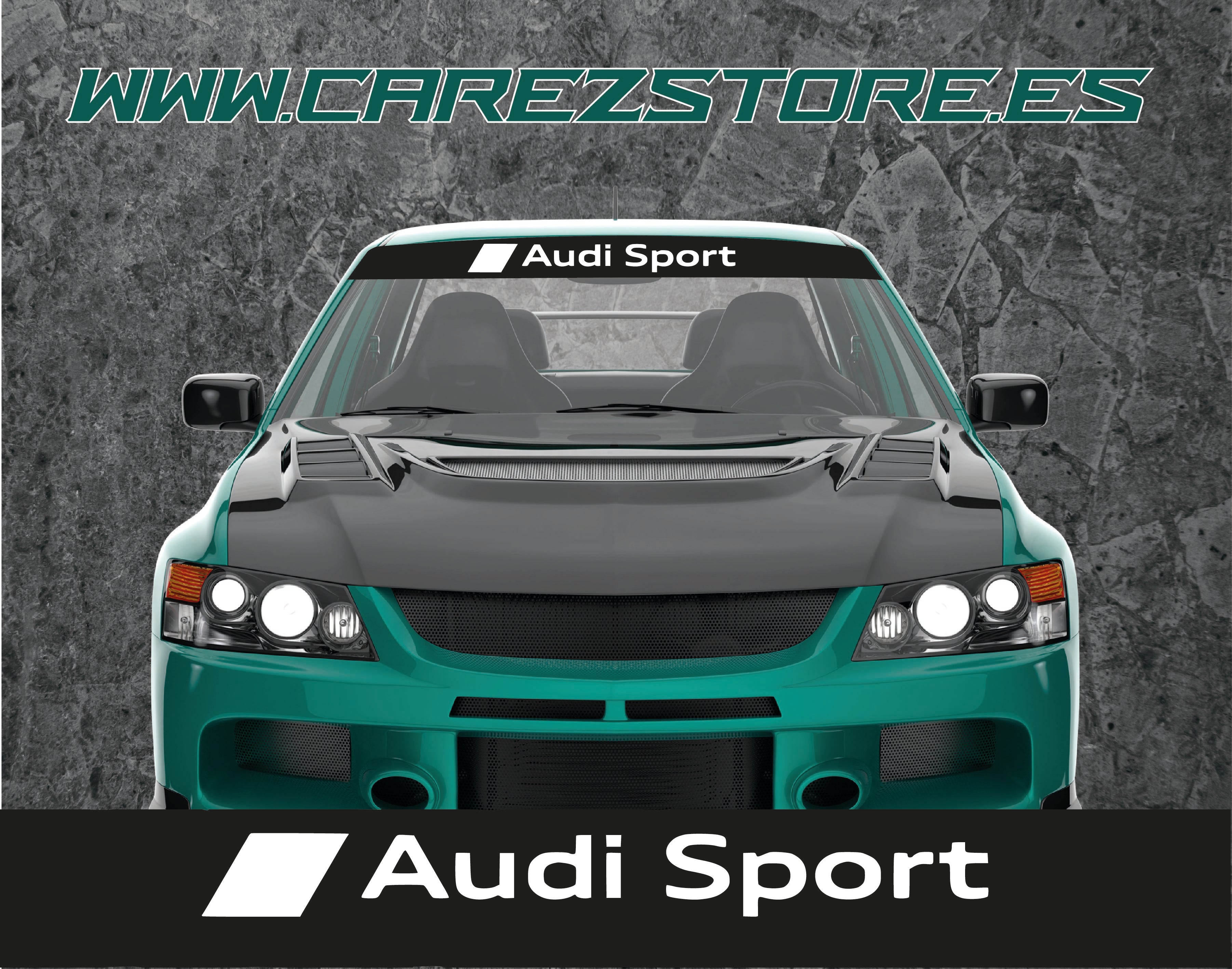 parasol vinilo audi sport carezwrap

