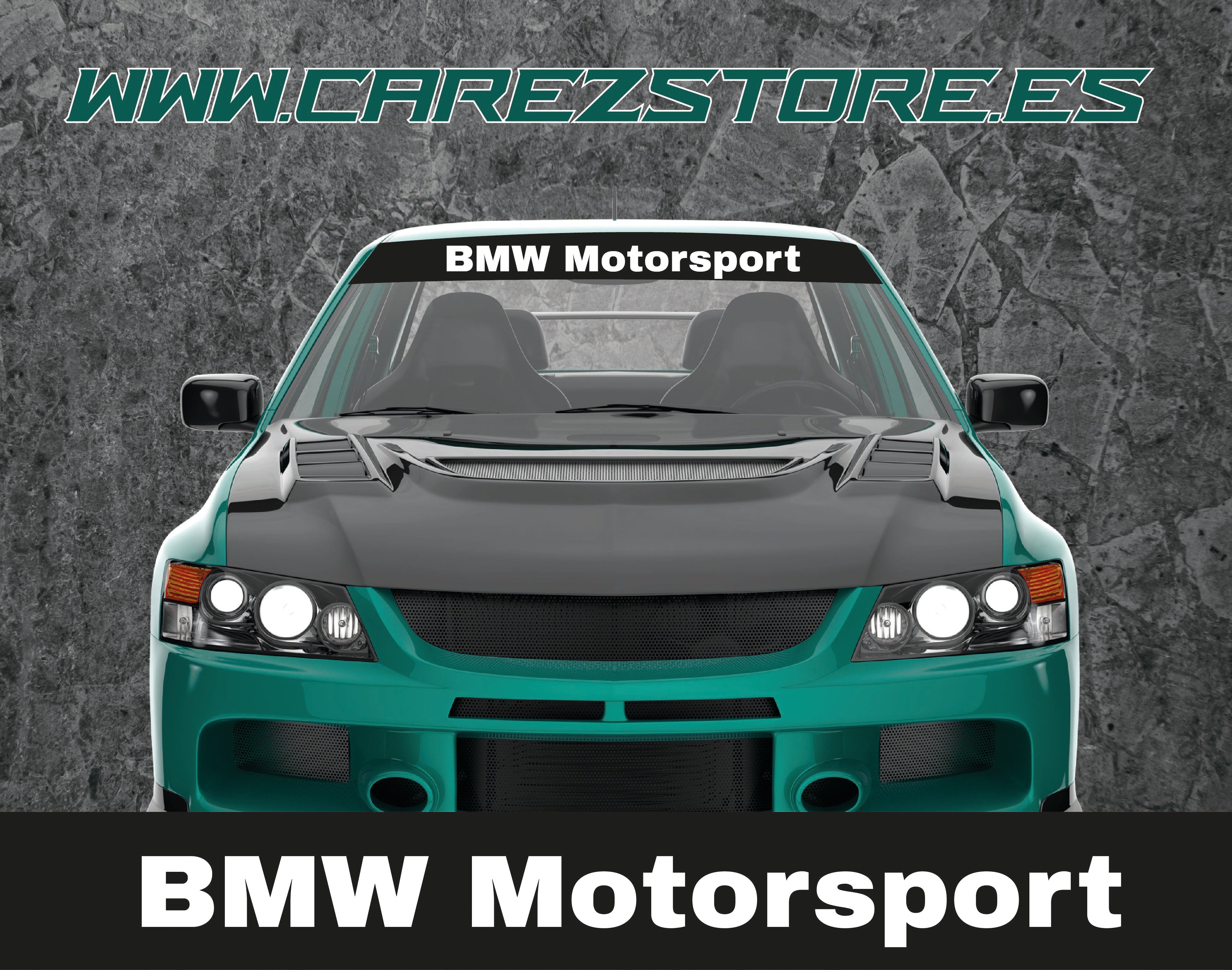 parasol vinilo  bmw motorsport