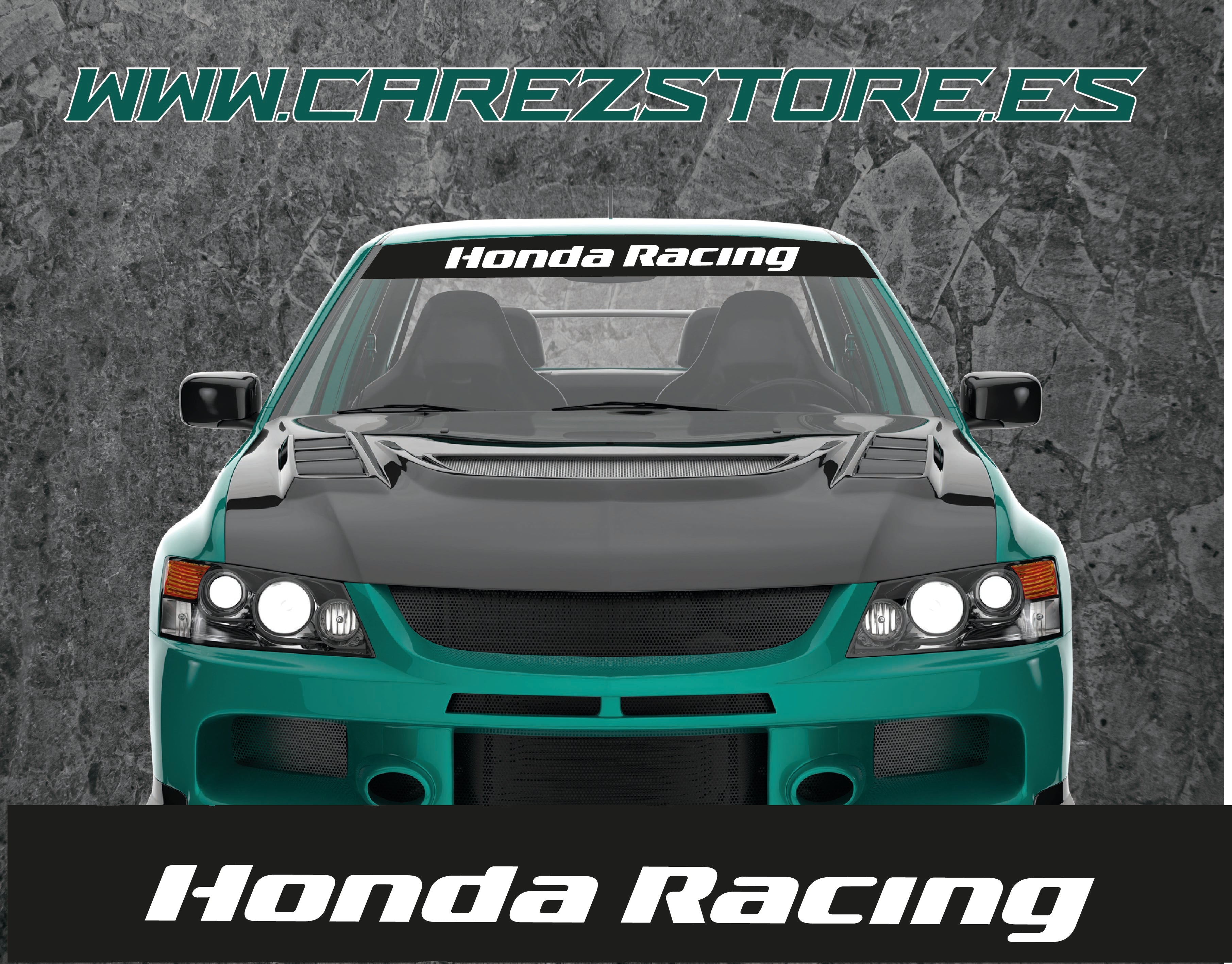 parasol vinilo honda racing carezwrap