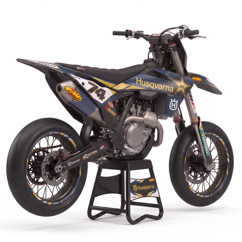 Plantilla del kit de adhesivos motocross Husqvarna - Energy