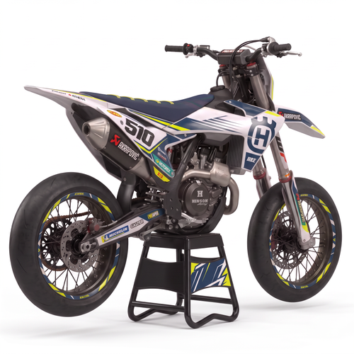 Plantilla del kit de adhesivos motocross Husqvarna - Race